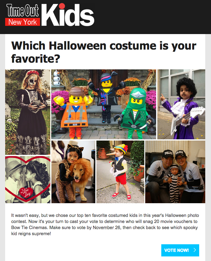 08 newsletter halloween timeout