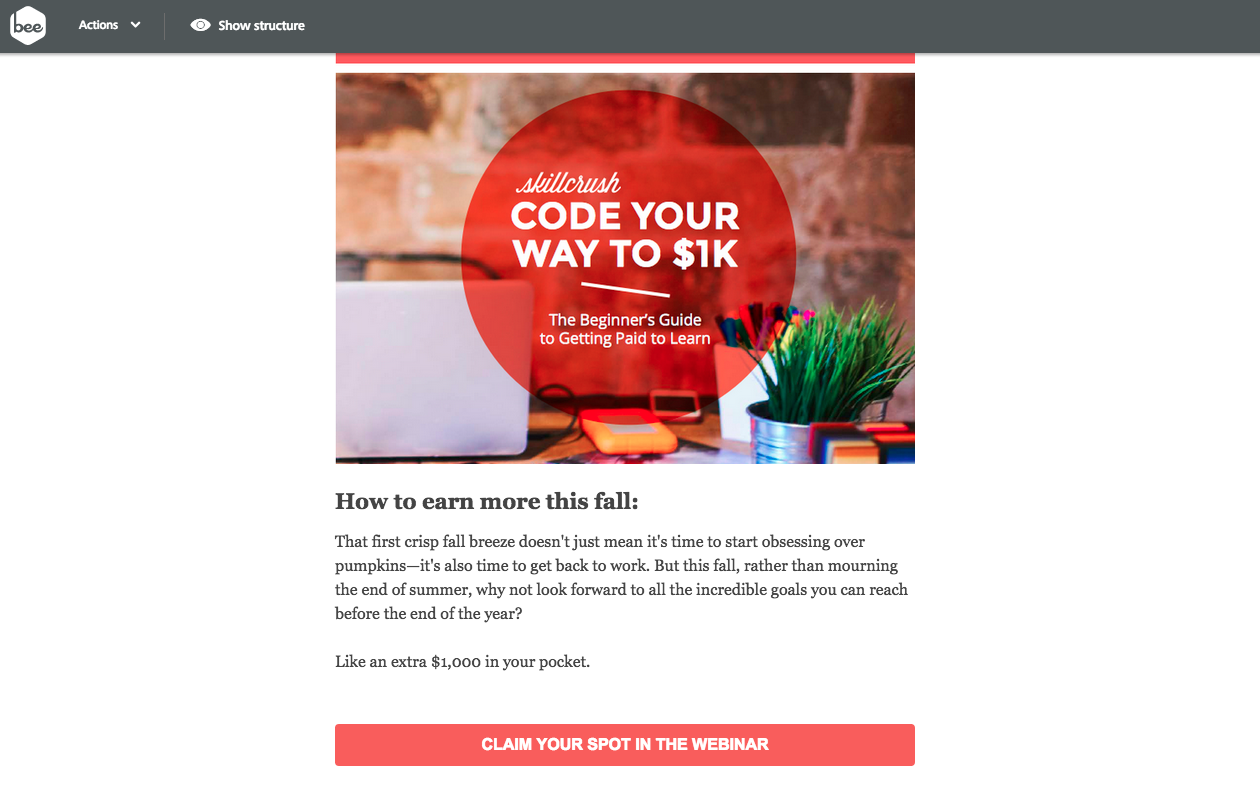 cta bulletproof mailup 12