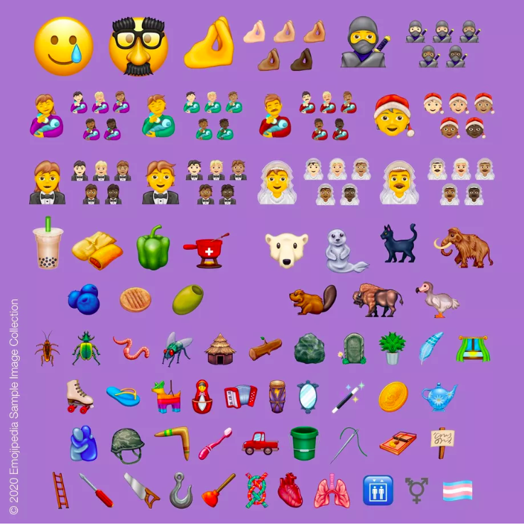 emoji 2020 unicode