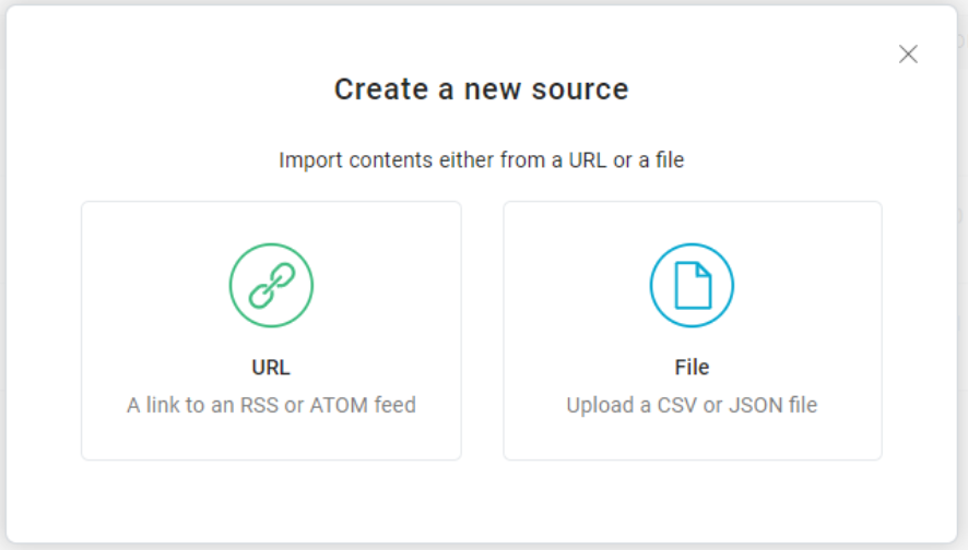 mailup upload content sources