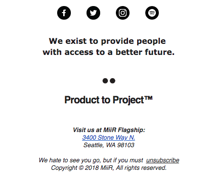 miir email footer