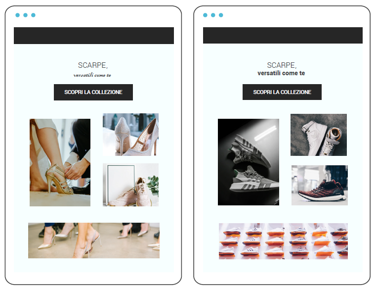personalizzazione visualizzazione condizionale